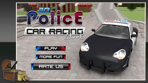 3D Police Car Racing Stunts - Crazy simulator ride and simulation adventure screenshot