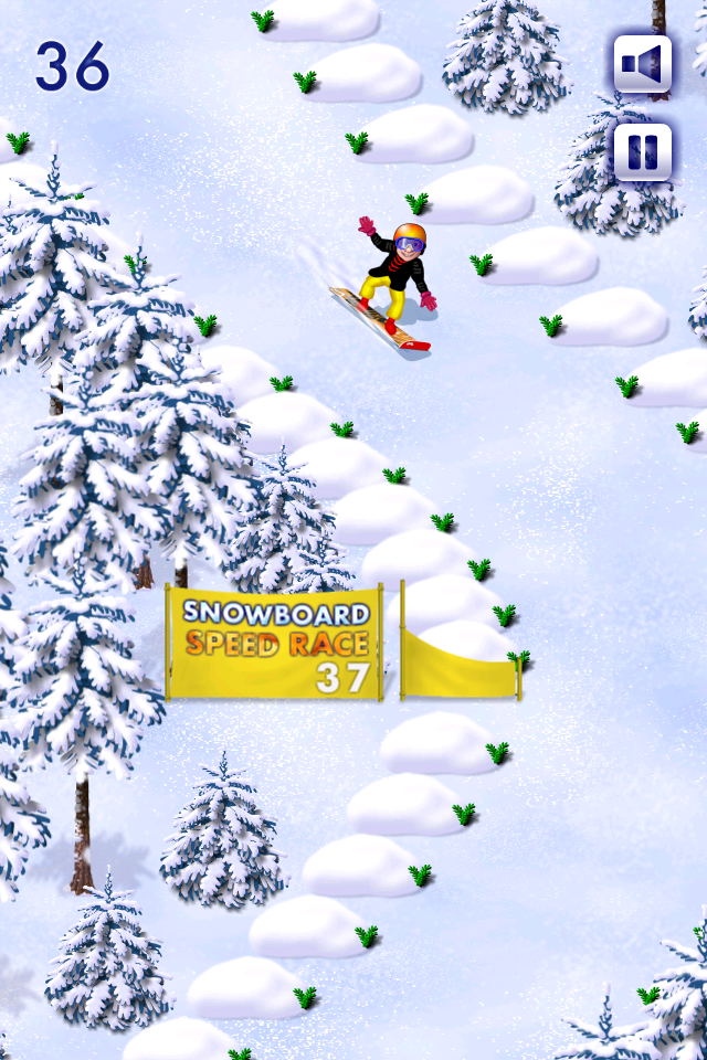 Snowboard Speed Race