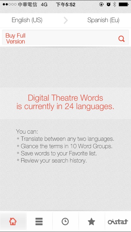 Digital Theatre Words
