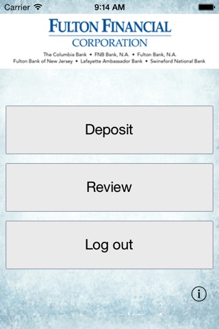 Remote DepositLink - LAB screenshot 2