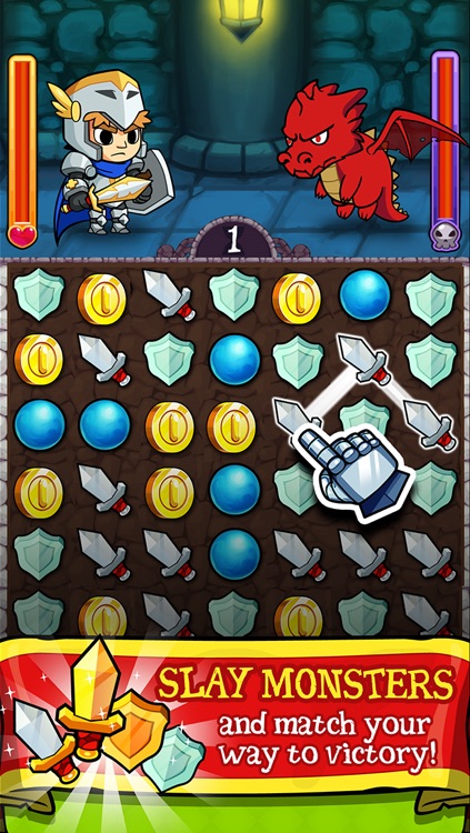 Puzzle Lords - Match-3 Battle RPG Game