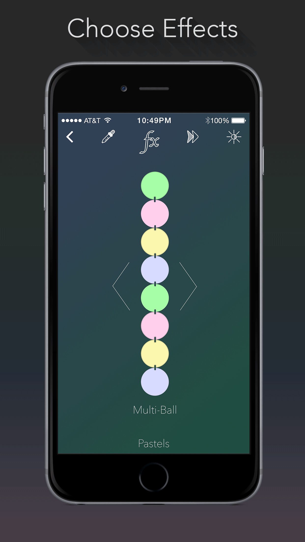 Screenshot do app Lumenplay App-Enabled Lights
