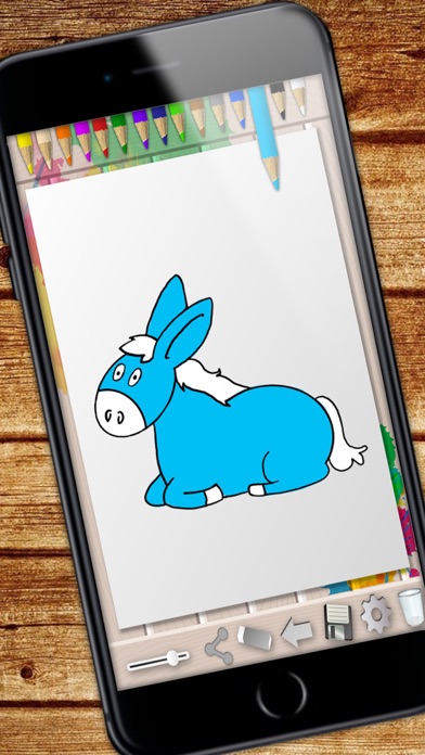 Screenshot #3 pour Livre pour colorier des animaux de la ferme- colorier et peindre des animaux