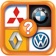Guess Auto - many brands of cars in the one application app icon - Games app for iPhone