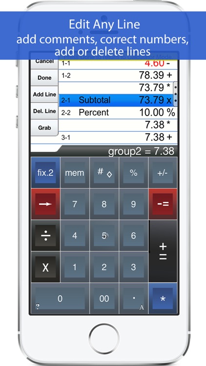 Adding Machine: 10 Key Calc