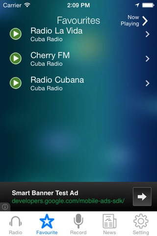 Cuba Radio News Music Recorder screenshot 3
