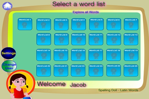 Spelling Doll English Words From Anglo Saxon Vocabulary Quiz  Grammar screenshot 2