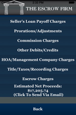 The Escrow Firm screenshot 2