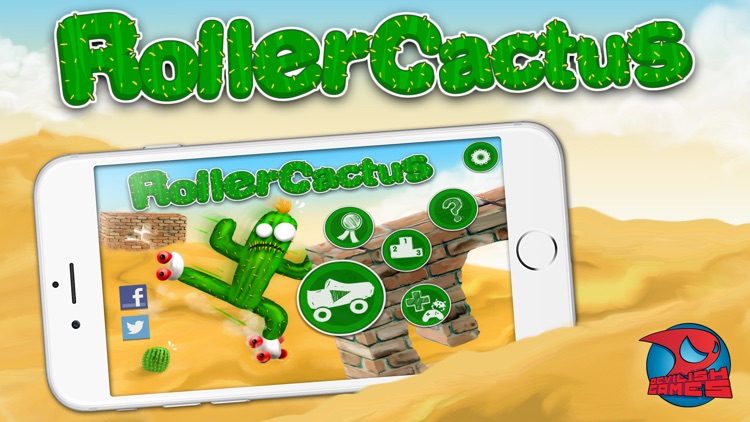 Roller Cactus 3D
