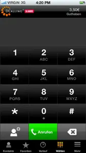 DCalling WIFI screenshot #2 for iPhone