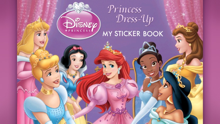 Princess Dress-Up: My Sticker Book