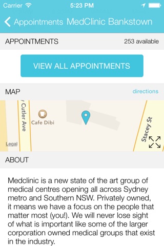 MedClinics screenshot 4