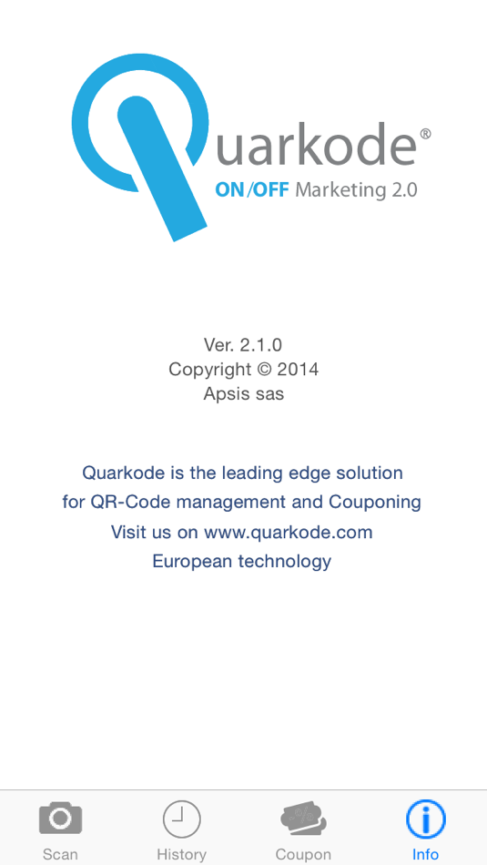 #1. Quarkode QR Reader (iOS) 由: APSIS DI PAPOFF DARIO & C. S.A.S.