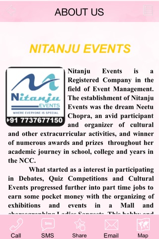Nitanju Events screenshot 2