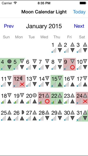 Moon Calendar Light(圖1)-速報App