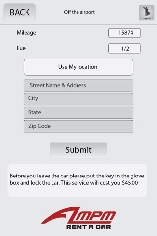 AMPM RENT A CAR screenshot 3