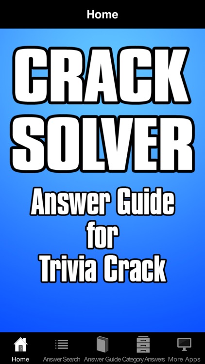 Crack Solver - Answer Guide for Trivia Crack