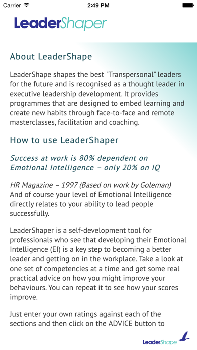 Screenshot #2 pour Leadershaper