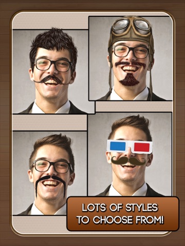 Screenshot #6 pour Mustache Booth - A Funny Facial Hair Photo Editor