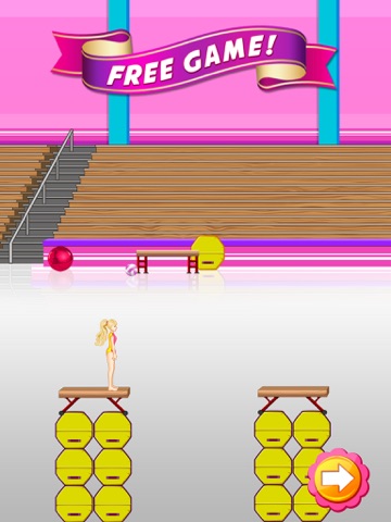Balance Beam - Amazing Princess Gymnastics iPad screenshot 4 - Games app