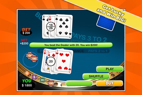 21 Blackjack - High Roller Casino screenshot 3