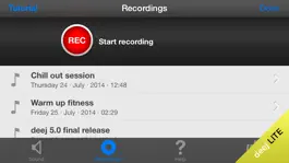 Game screenshot deej Lite - DJ turntable. Mix, record & share your music apk