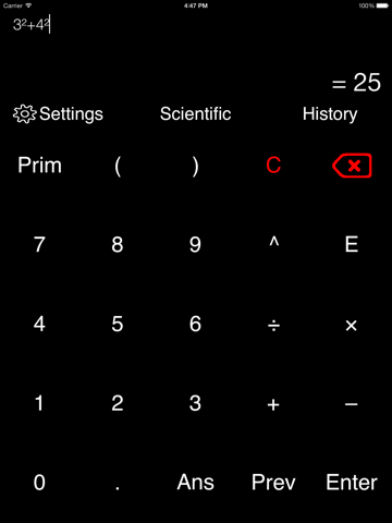 Screenshot #4 pour CalcBuddy Calculator