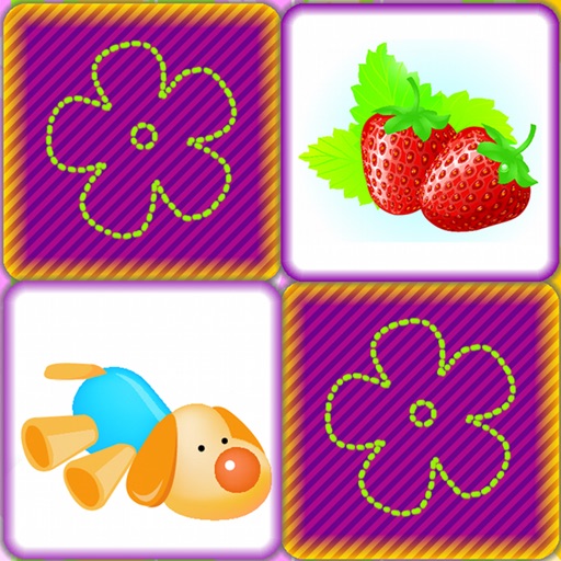 Memory Match for kids - find pairs, match cards and train your memory and concetration! iOS App