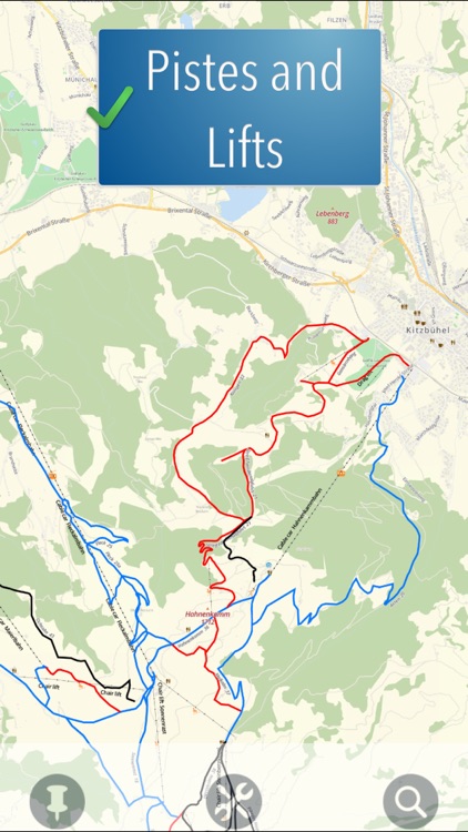 Kitzbühel Ski Map