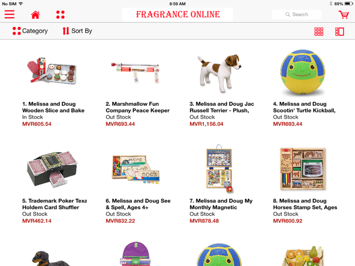 Fragrance Online Store