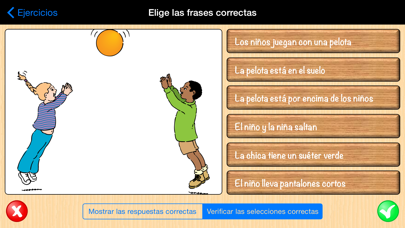 Screenshot #1 pour Lire et Jouer en Espagnol - Apprendre à lire l'Espagnol avec des exercices appliquant la méthode Montessori