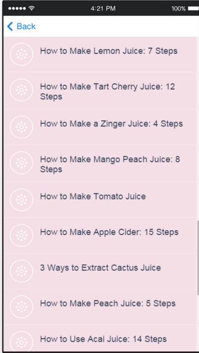 Screenshot #3 pour Juicing Recipes - Learn How to Make Juice Easily