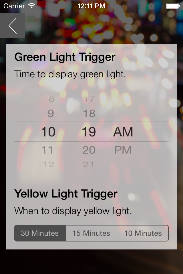 Traffic Light Wake Up Alarm & Timer screenshot 2