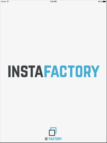 Instafactory iPad screenshot 5 - Photo & Video app