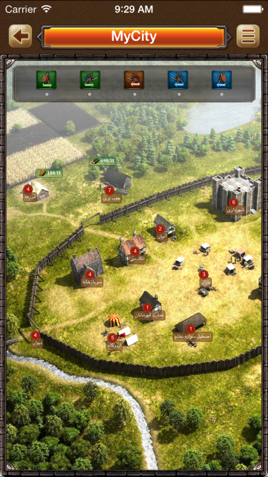 داشبورد بازی عصر پادشاهان - 1.2.1 - (iOS)
