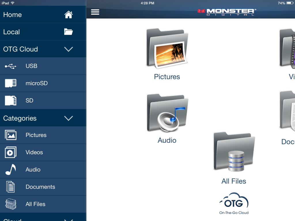 OTG Cloud by Monster Digital screenshot 8