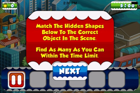 Hidden Objects: Cityscape screenshot 2