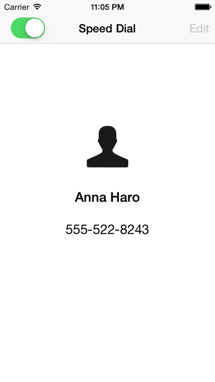 Speed Dial Contact 1