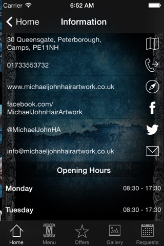 Michael John Hair Artwork Ltd screenshot 3