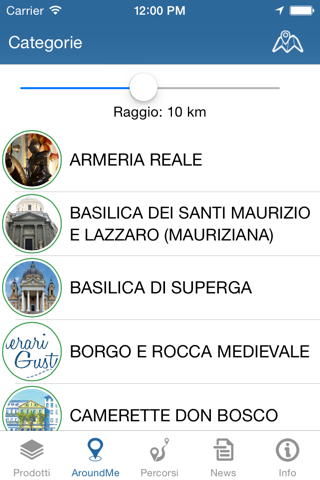 Itinerari di gusto screenshot 3