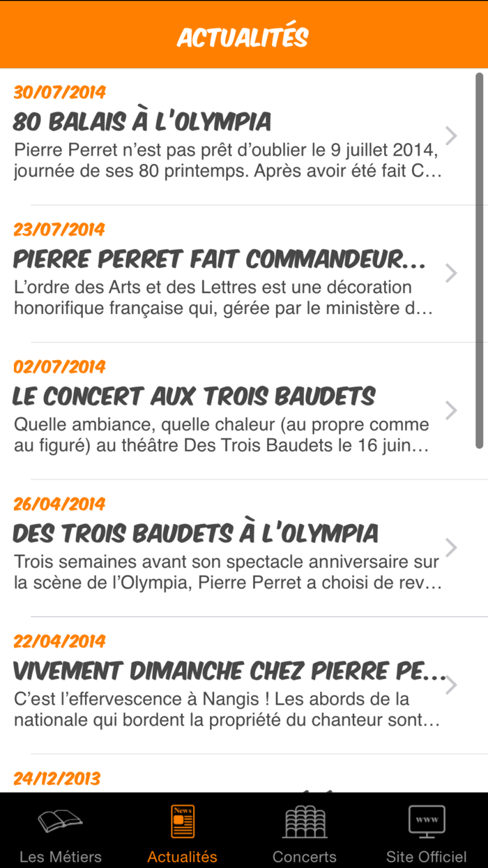 Le parler des métiers