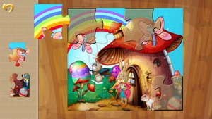 Easter Games for Kids Lite: Play Jigsaw Puzzles and Draw Paintings screenshot #5 for iPhone