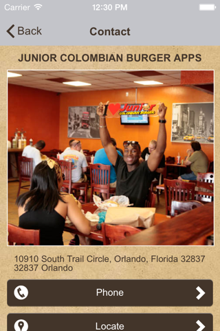 Junior Colombian Burger Apps screenshot 3