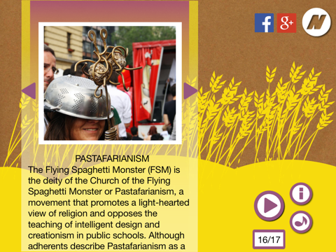 World Religions iPad screenshot 2 - Education app