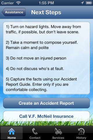 VF McNeil Insurance - náhled