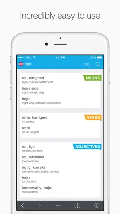 Danish – English Dictionary iPhone image 4