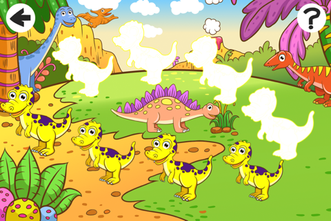 A Dino-saur Kids Sort-ing Game with Fun-ny Tasks: Animal-s & Happy Pets Play & Learn screenshot 3