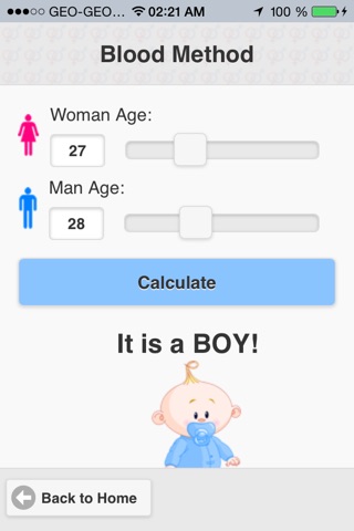 Baby Gender Predictor! screenshot 2