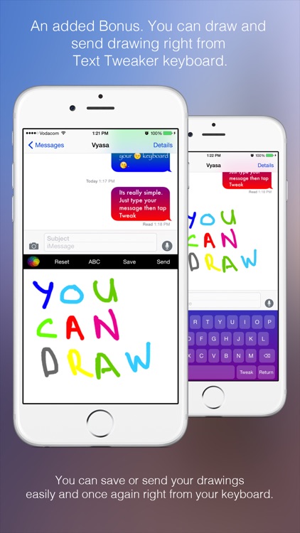 Cool Message Bubbles Keyboard - Text Tweaker screenshot-4