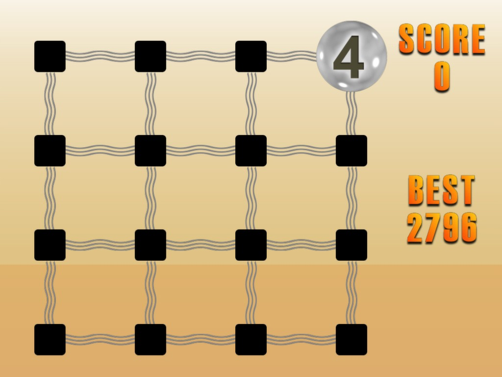 4x4 2048 Golden Balls Free Edition screenshot 4